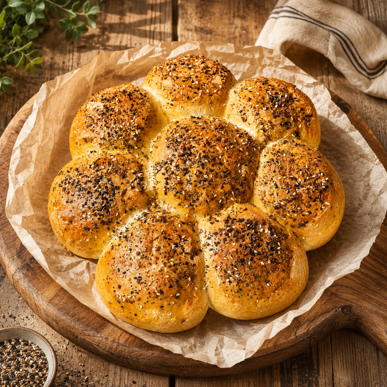 Everything But The Bagel-topping