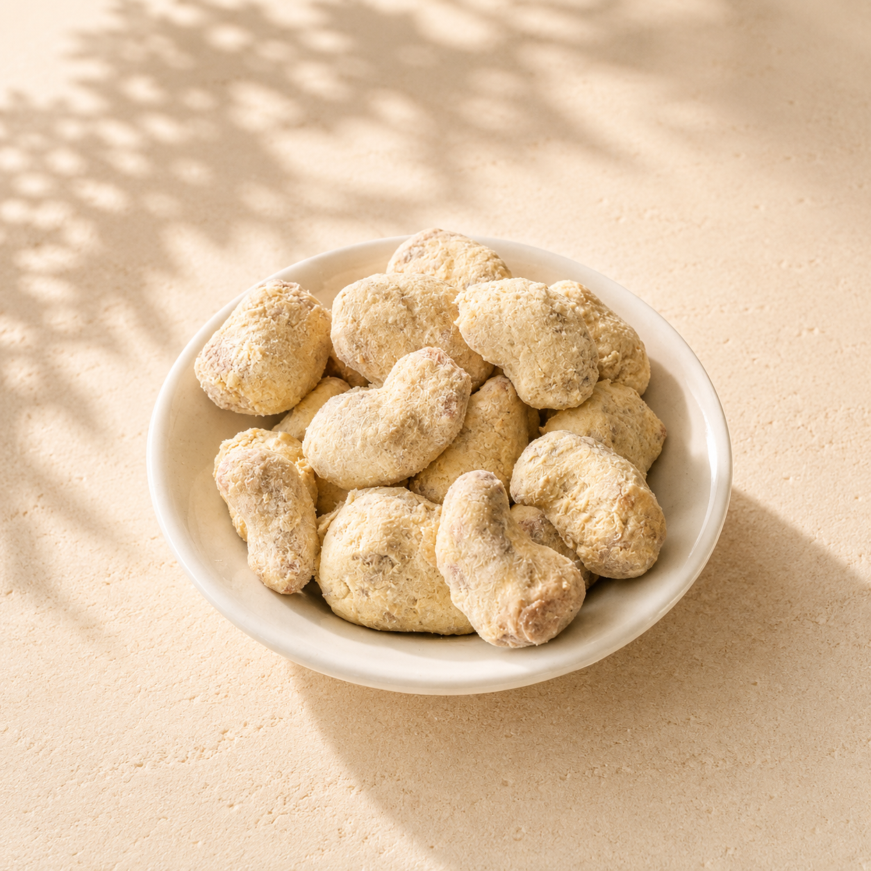 Halva-cashewnøtter