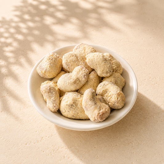 Halva-cashewnøtter