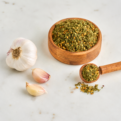 Za'atar med hvitløk