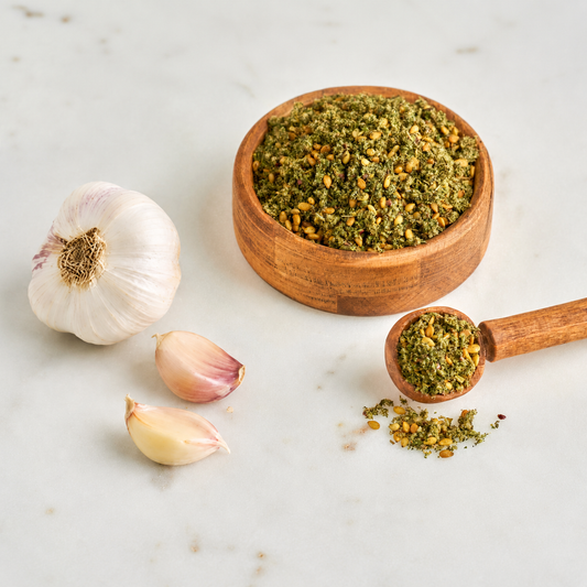 Za'atar med hvitløk