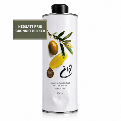 Israelsk extra virgin olivenolje, 750 ml - nedsatt pris